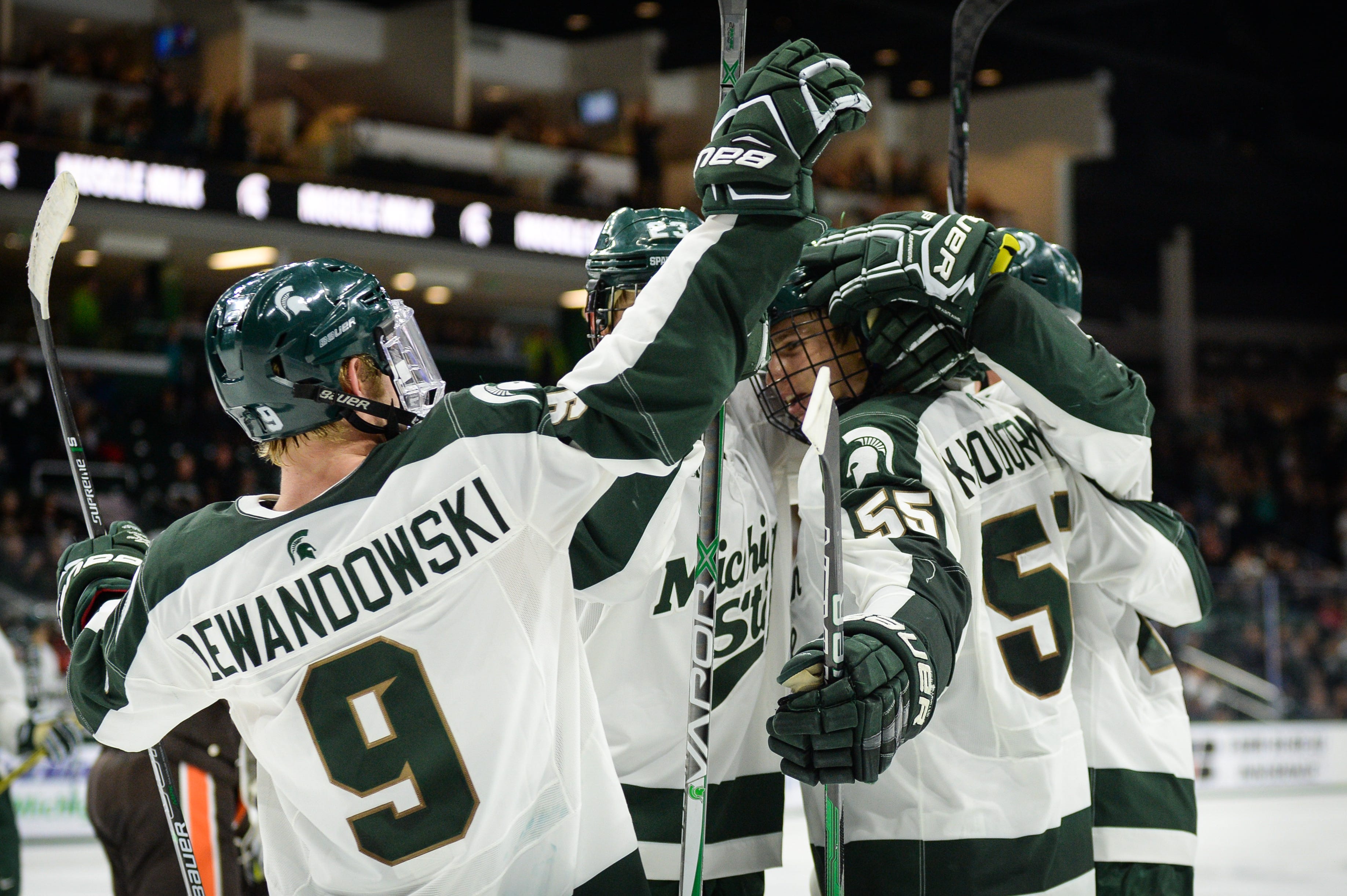 michigan state hockey jersey